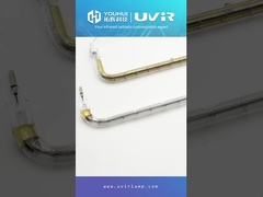 U-Typ-Kurzwellen-Infrarot-Heizungselementrohr mit Reflektor