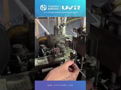 SHW100757 Einrohrhalogenbeschichtete weiße gerade Einrohrkombinationsinfrarotlampe