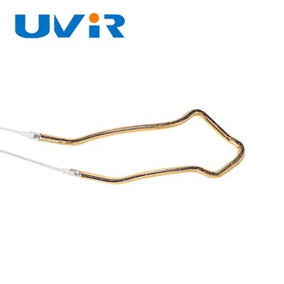 Good price 3D-Typ-Elementröhre Quarz-Infrarot-Heizlampenröhre mit Goldbeschichtung Online