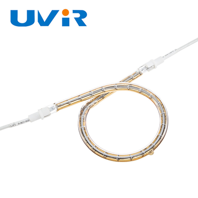 Guter Preis Gold beschichtete Heizungsteile reflektierende Schicht-Ring Infrared Lamps For Bendings Online