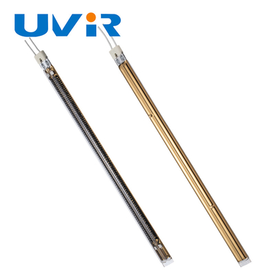Good price Zwillings-Rohr-Quarz Heater Lamp, Goldbeschichtungs-Infrarotheizungs-Lampe 15x33 TL1145 Online