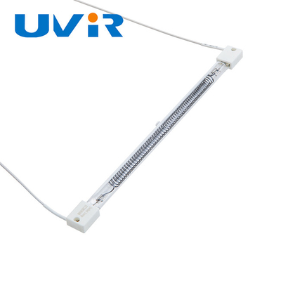 Guter Preis Faser-Infrarotheizungs-Lampe des Kohlenstoff-450W, Glasquarz-Rohr-Heizelement Online
