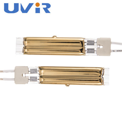 Ein guter Preis. 3400W Goldbeschichteter Quarz-Halogen-Infrarotheizer für industrielle Automatisierung Online