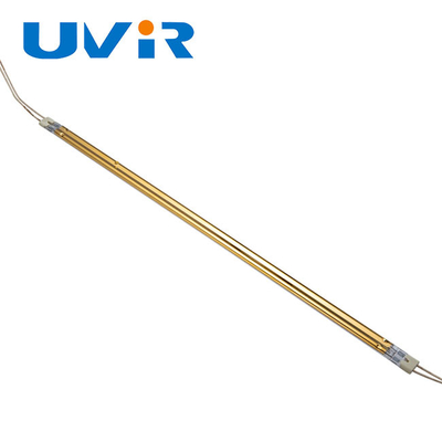 Ein guter Preis. 440V 4000W C Typ Twin Tube Infrarot Heizlampe Gold beschichtet Online