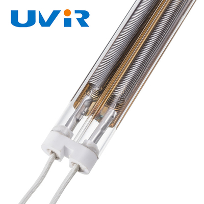 Good price Infrarot-Lampe der mittleren Wellen-3250W, Goldbeschichtung Infrarotheizungs-Lampe Online