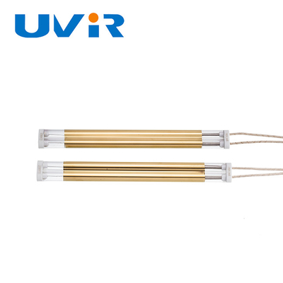 Good price Infrarot-Lampe der mittleren Wellen-1kw, Quarz-Heizungs-Lampen mit Goldreflektor Online