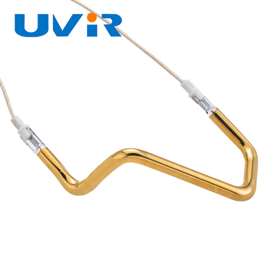 Good price 3D formen Infrarotstrahler-Rohr, Goldfarben-Ersatz-Infrarotstrahler Online