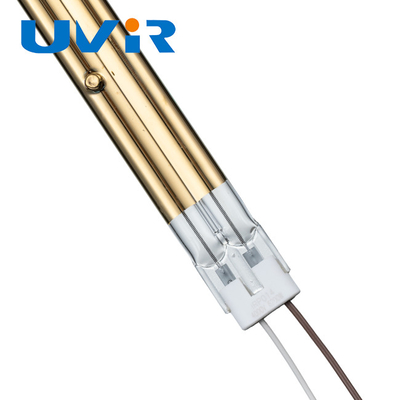 Good price 15x33mm IRP Infrarotlampe für Drucken, Goldbeschichtungs-Quarz-Infrarotemitter Online