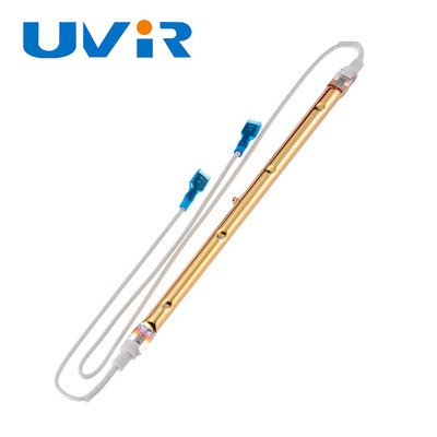 Guter Preis des Quarz-Infrarot-Lampen-Kurzwellegoldreflektors 900W 220V Heizungszusätze für Ofen Online