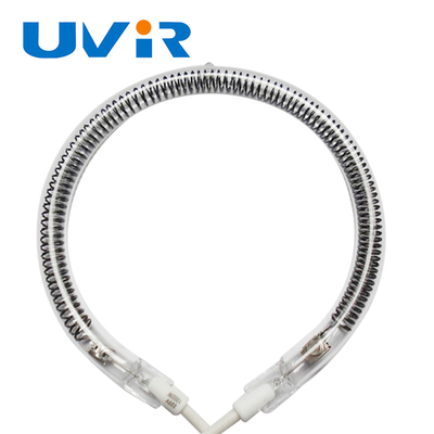 Ring Tube Infrared Heater Lamp, Kohlenstoff-Faser-mittlere Wellen-Infrarot-Lampe
