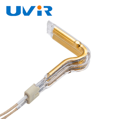 Good price L formen Goldhalogen-Heater Tube Heat Resistant Quartz-Lampe für industrielles Online