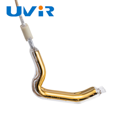 Good price L Art Doppelt-Rohr-Kurzwelle-Infrarotheizungs-Lampen-Rohr-Gold beschichtete Online
