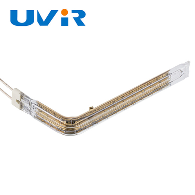 45-480v fertigte Hitze-Lampen-Rohr-Goldbeschichtendes Infrarotelement besonders an