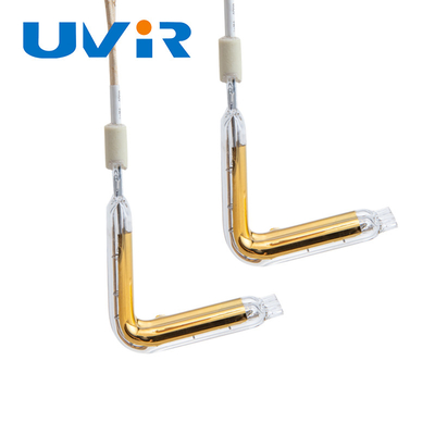 Good price Goldbeschichtetes L-Typ-Halogen-Infrarot-Quarzrohr für Kunststoffschweißheizung Online