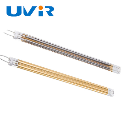 Ein guter Preis. 1000 Watt 480 V goldbeschichtete mittlere Wellen-Infrarot-Heizlampe Online