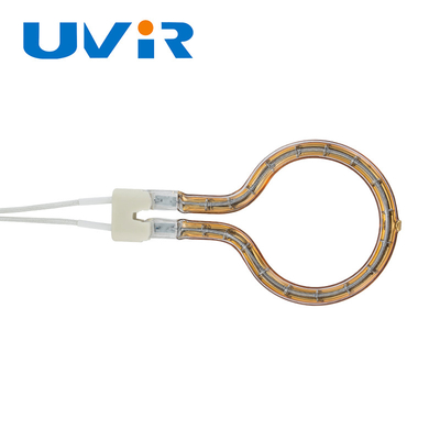 Good price Ring Shape Tube Quartz Infrared-Heizungs-Lampe, Goldbeschichtung Heater Lamp 100-7600W Online