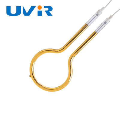 Good price 100-7600W Ring Infrared Heater Lamp, Goldreflektor-Quarz IR-Rohrheizung Online
