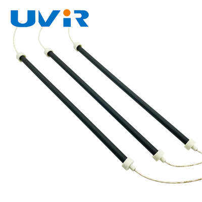 Good price 150W-2000W Einzelrohr-Infrarotlampe 50-500mm schwarzes Wellen-Langrohr zum Aushärten Online