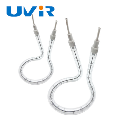 Quarz-Infrarot-Ring-Halogen-Heizlampe mit stabiler Farbtemperatur und langer Lebensdauer