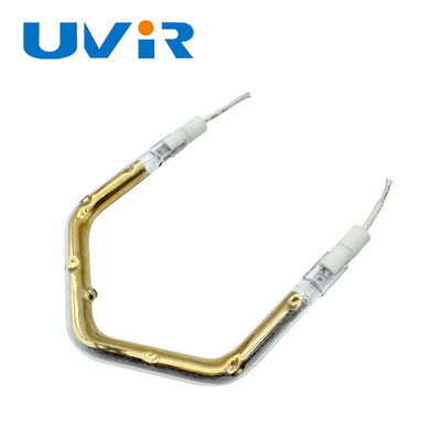 Vielseitiges 150-6000W Infrarotheizelement mit 45-480V Spannung und Goldreflektor für industrielle Prozesse