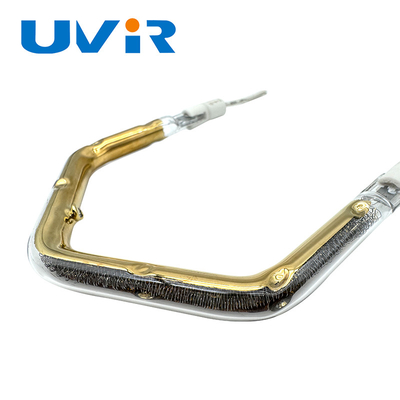 Infrarot-Heizungselement-Rohr für 3D-Goldbeschichtung Elektrische Quarzheizung 45-480V