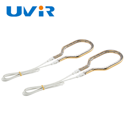 Ein guter Preis. UVIR-Goldbeschichtete Quarz-Infrarot-Heizlampenröhre 100-7600W Online