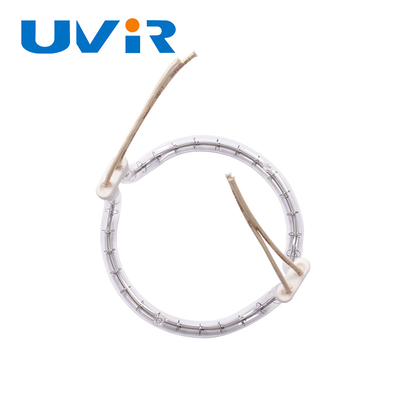 3D-Infrarot-Heizelement-Röhre aus klarem Quarz 150-6000W