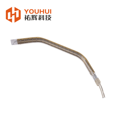 Ein guter Preis. Goldbeschichtete OEM-Infrarot-Heizungselementrohr Twin Tube Online
