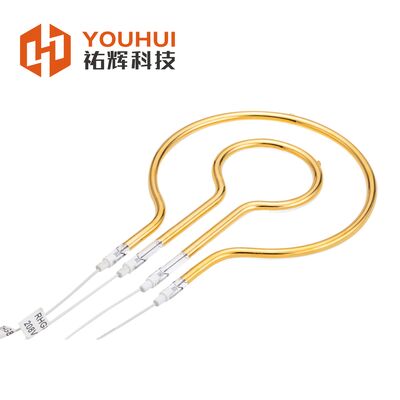 Ein guter Preis. 1600W Goldreflektorring Infrarotheizlampe 240V Online