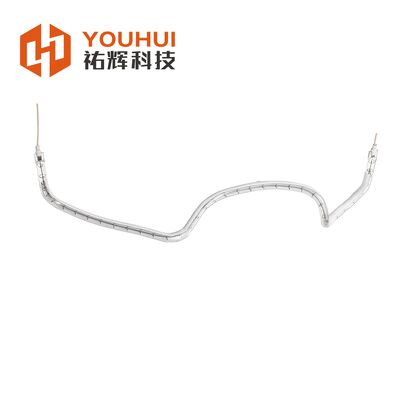 Qualität 150-6000W Weiß beschichtetes Infrarotheizelementrohr mit 5000 Stunden Lebensdauer für industrielle Heizung Fabrik