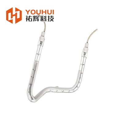 Qualität Goldbeschichtet 1660W 230V Kurzwellen-IR-Lampe Quarz-Infrarotheizung für industrielle Heizung Fabrik