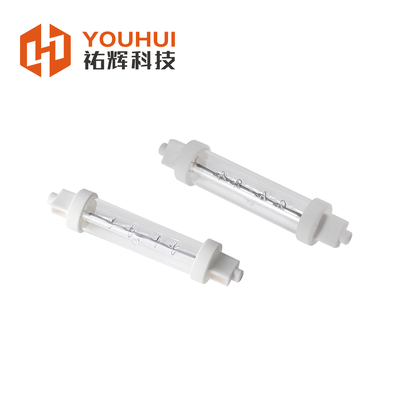 Ein guter Preis. 200-4000W Einzelröhren-Halogen-Infrarotheizlampe mit 5000h Lebensdauer und 55-575V Spannung für industrielle Heizung Online