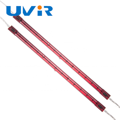 Hohe thermische Leistungsfähigkeit Ruby Single Infrared Quartz Tubes 230V 2000W