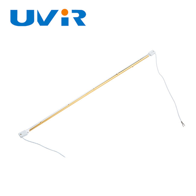 Niedrige Infrarot-Hitze-Lampen des Quarz-SK15 1200-Watt-Goldreflektor