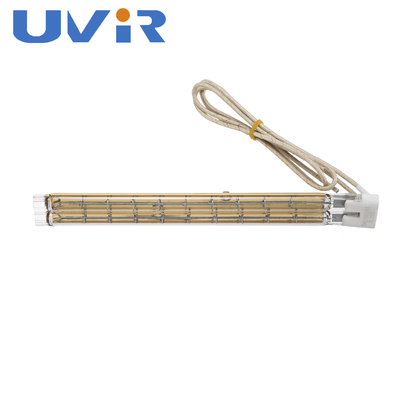 Goldenes Kurzwelle-Doppelrohr-Infrarotheizungen 115V 600W für Farbe