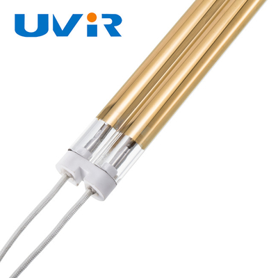 Good price Mittlere Welle Doppelinfrarothitze-Lampen-Rohr 2500W für beschichtende Heizung Online