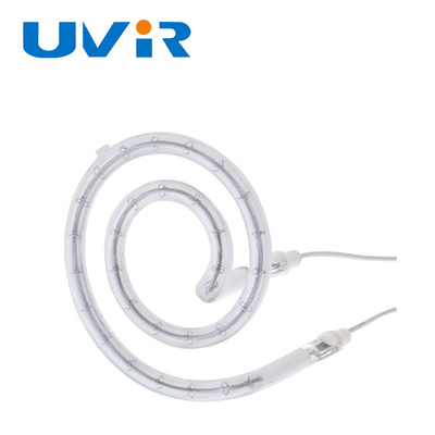 Good price Art weißer Ring Infrared Lamps Transparent Pitted-Quarz-Glas-Faden der hohen Leistungsfähigkeits-O Online