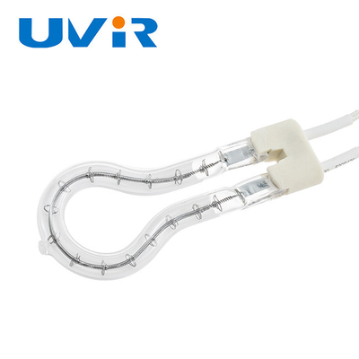 Good price Quarz-Halogen-Infrarotheizung 500W Ring Infrared Lamps White Reflector für industrielle Industrieproduktion Online
