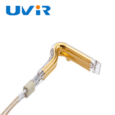 OEM L-förmiges Infrarot-Heizelementrohr 600W 85% Wirkungsgrad