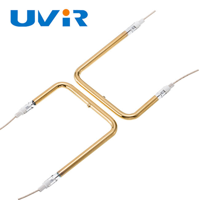 UVIR-Infrarotstrahler-Rohr, 500with formen Sie U Heater Tungsten-Faden