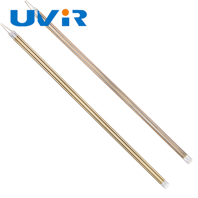Ein guter Preis. 5250W mittlere Welle Infrarot Quarzrohrlampe Gold beschichtet Online