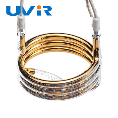 Good price Kreisinfrarotgoldbeschichtendes Quarzrohr der ir-Hitze-Lampen-380V 2700W Online