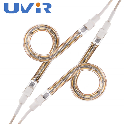 Good price CER Ring Halogen Tube Heater Lengths 1500MM bescheinigte mit Goldbeschichtung Online