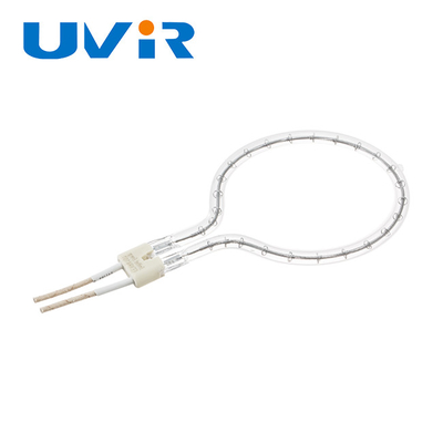 Good price Kundengebundene klare hohe Hitze-Schlagzähigkeit Quarzrohr Ring Infrared Lampss 230V Online