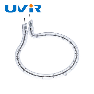 Good price Runder rechtwinkliger transparenter IR Durchmesser 161mm Heater Halogen Tubes 2100W Online