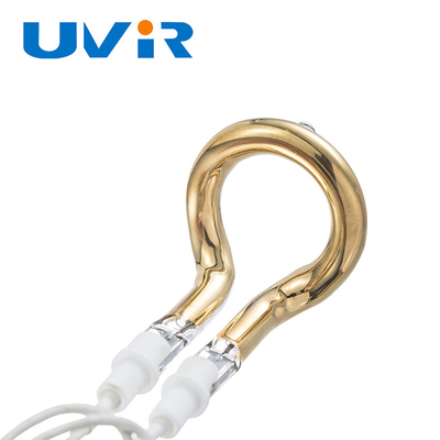 Good price Schläger 650W 120V formte Ring Infrared Lamps Vacuum Golden-Reflektor Online