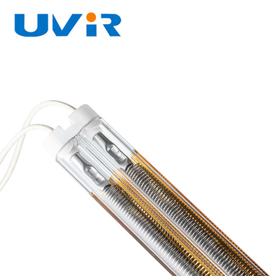 Ein guter Preis. 2500 Watt mittlere Welle Infrarotlampe 415V Goldplattierte Quarzröhre Online