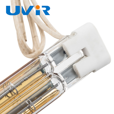 Quarz-Infrarot-Lampen-Heizung 785W Ir, Goldreflektor-Infrarothalogen-Lampe