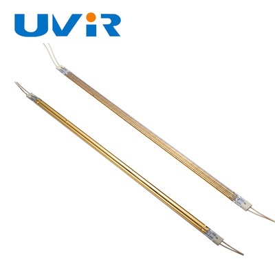 Goldhalogen-Infrarot-Heizröhre 6000W 400V zur industriellen Aushärtung