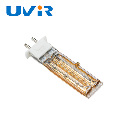 Good price Doppelquarz-Infrarot-Lampen-Heizung des rohr-TC04 500W 115V mit Goldreflektor Online